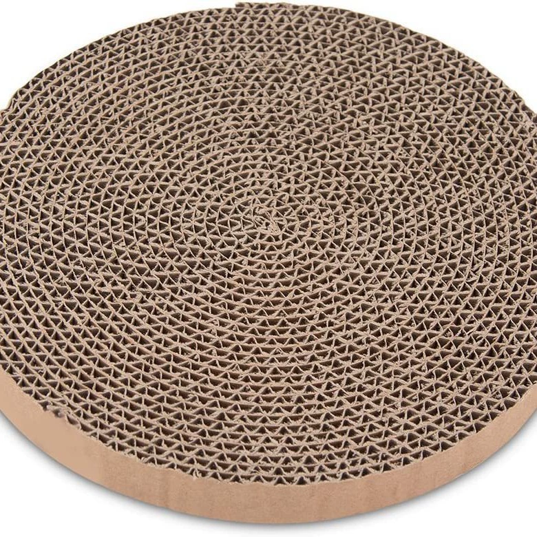 Натуральный переработанный гофрированный картон Amazon New Cat Scratch Board, поддержка поведения домашних животных, снятие стресса-5 шт.