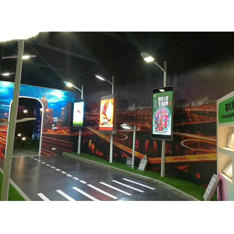 户外智能灯杆 户外液晶高亮灯杆屏LED屏P2.8P3P4