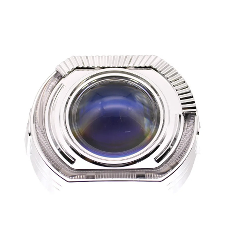 2.5 3.0 pulgadas BMS deportivo integrado máscara guía de luz ángel ojo decoración de lente de automóvil
