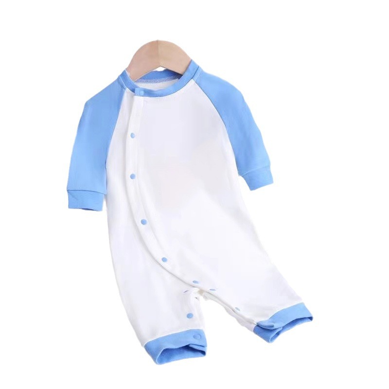 Baby jumpsuit i bomull för nyfödda höst vinter babypyjamas_voghion.com