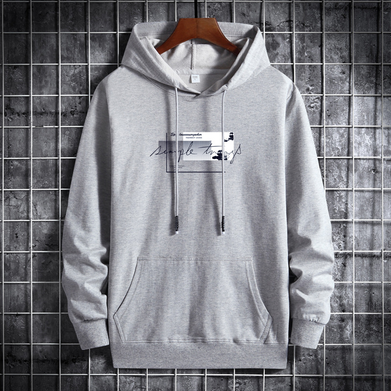 Suéter con capucha de los hombres 2023 otoño nuevo estilo coreano estudiante moda ins Suelta todo partido con capucha capa superior