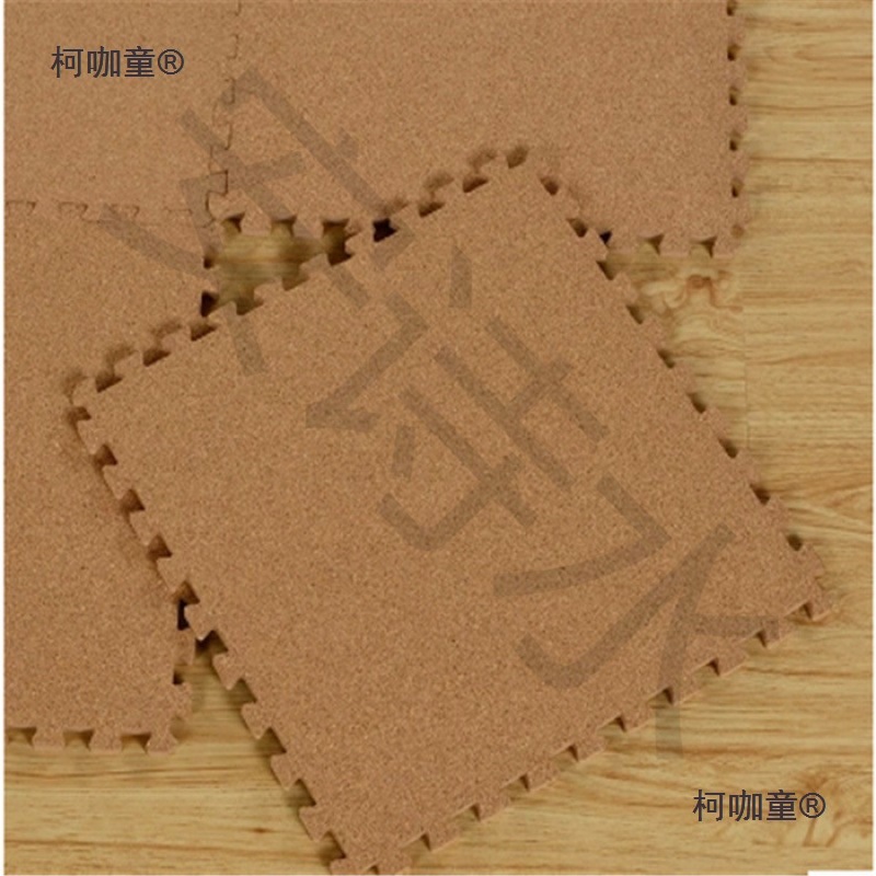 软木地垫静音原木泡沫拼接地垫日式环保家用榻榻米手工照片麦太保