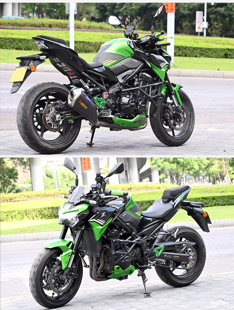 Suitable for Kawasaki Z900 Bumper Crash Protection and Anti-Fall Guard Bars, Motorcycle Front Guard Bars, Cross-Border Export Guard Bar Accessories