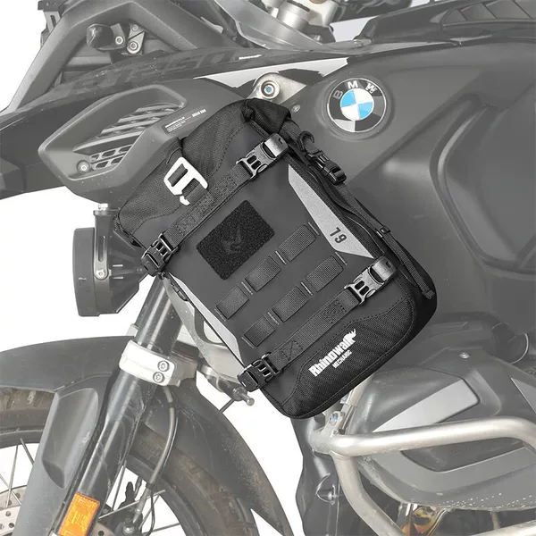 Rhinowalk Motorcycle Bag, Bumper Bag, Fuel Tank Bag, Waterproof Motorcycle Side Bag for Long-Distance Riding