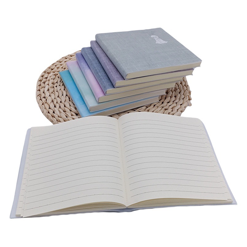 C1332 oferta especial 48K cubierta de plástico libro pequeño cuaderno fresco Bloc de notas engrosada gran copia suave libro