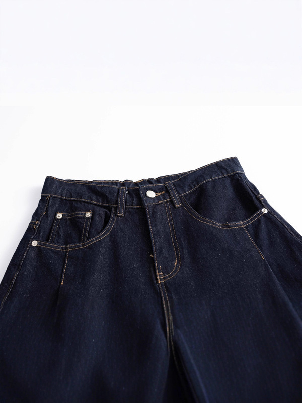 RUIIENRS x NOT BRAND 2025 秋季新款原色弯刀百搭牛仔裤K95327|undefined