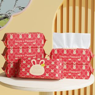 Wholesale face towel disposable thickened cleansing towel wet and dry dual-use removable cosmetic cotton beauty cotton soft towel manufacturer