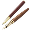 High-end brass wooden pen, set from natural wood, Birthday gift