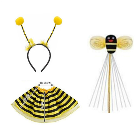 Diadema de Pascua, vestido de fiesta de abejas, accesorios de alas, ropa de abejas, accesorios para el cabello de abejas, conjunto de gafas