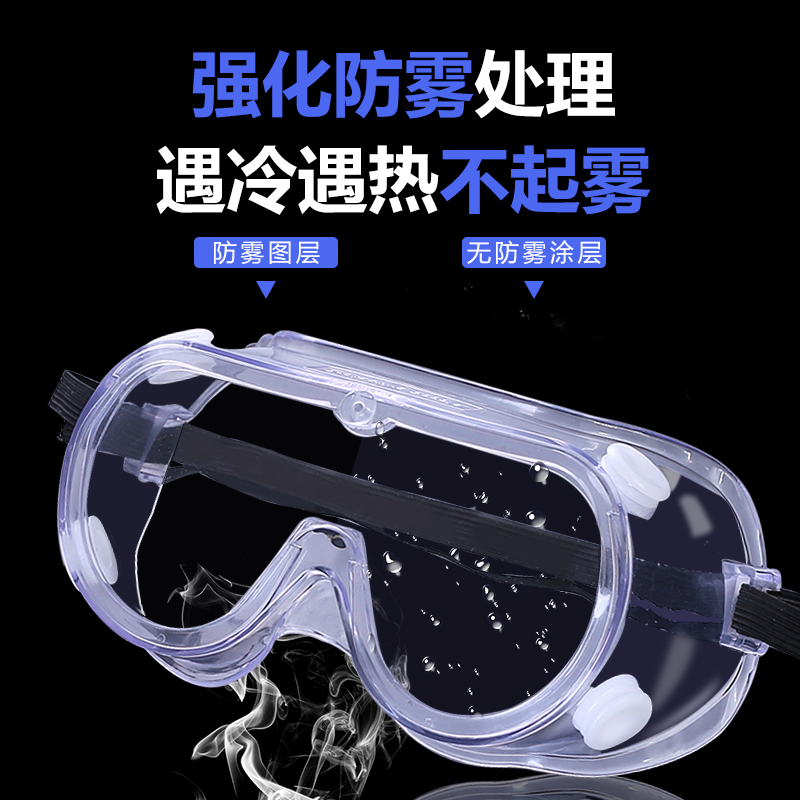 化学实验室专用护目镜防耐酸碱化工厂可戴眼镜防毒化学品安全防护
