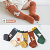 21 Autumn and winter new pattern baby Socks Cartoon three-dimensional Ears baby Stockings Non-slip dispensing child Floor socks