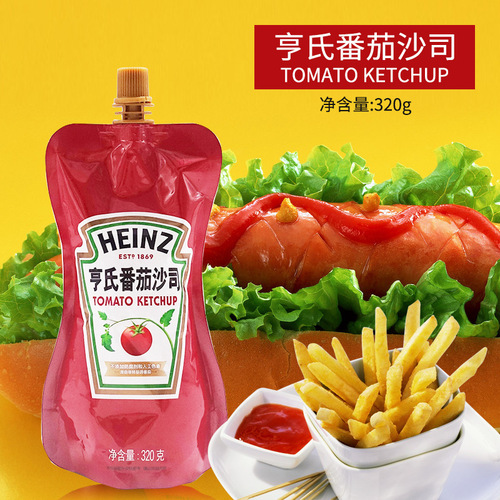 Heinz tomato sauce 320g tomato sauce pizza sauce chips pasta sauce sauce welcome to wholesale