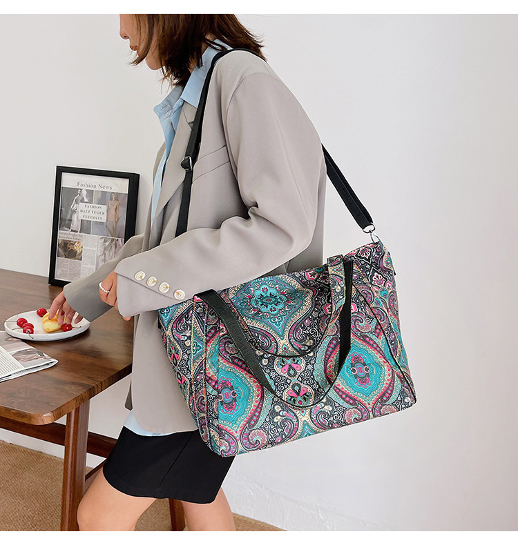 Women's Large Nylon Geometric Cute Square Zipper Bag Sets display picture 8