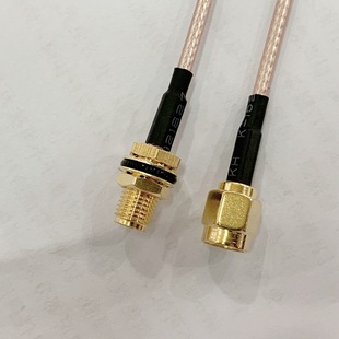 SMA male head inner screw inner needle to SMA female head waterproof GPRS RF RG316 extension cable