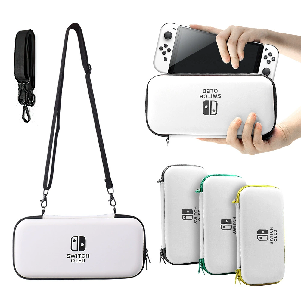 Применимый держатель сумки для Nintendo Switch с ремнем, ремень storage кейс для Switch OLED, косая cross -bag, сумка для консоли