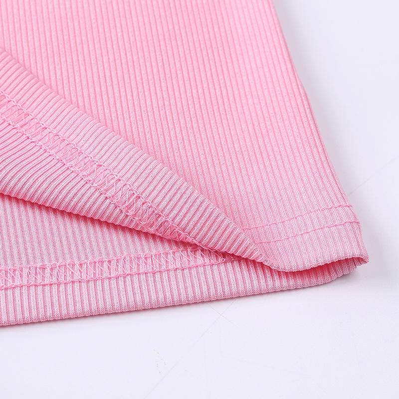 Shorts Sets Sets Type Basic Solid Color Polyester Girls Clothing Sets