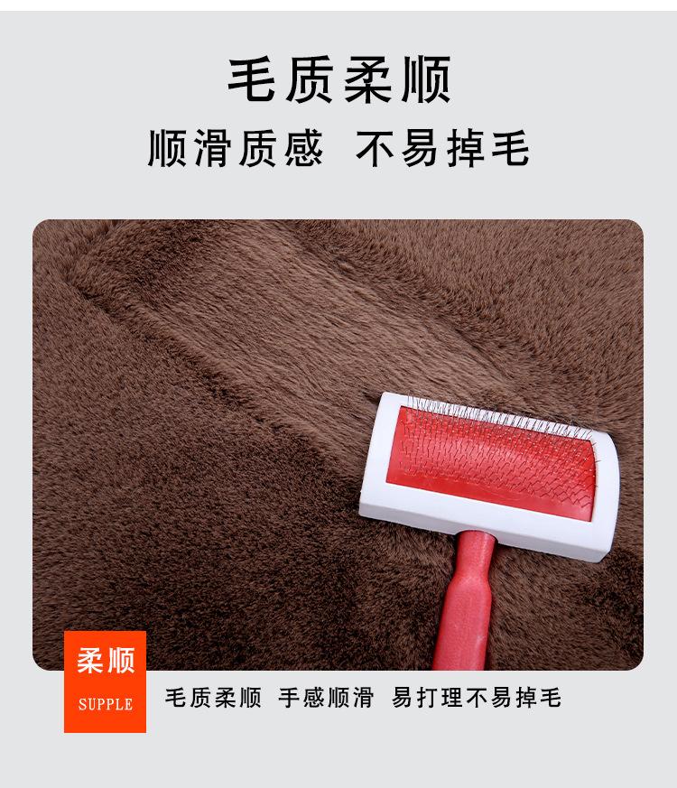 Car Seat Cushion Winter Car Warm Seat Cushion Imitation Wool Plush Seat Cushion Household Chair Cushion Bay Window Cushion Plush Cushion