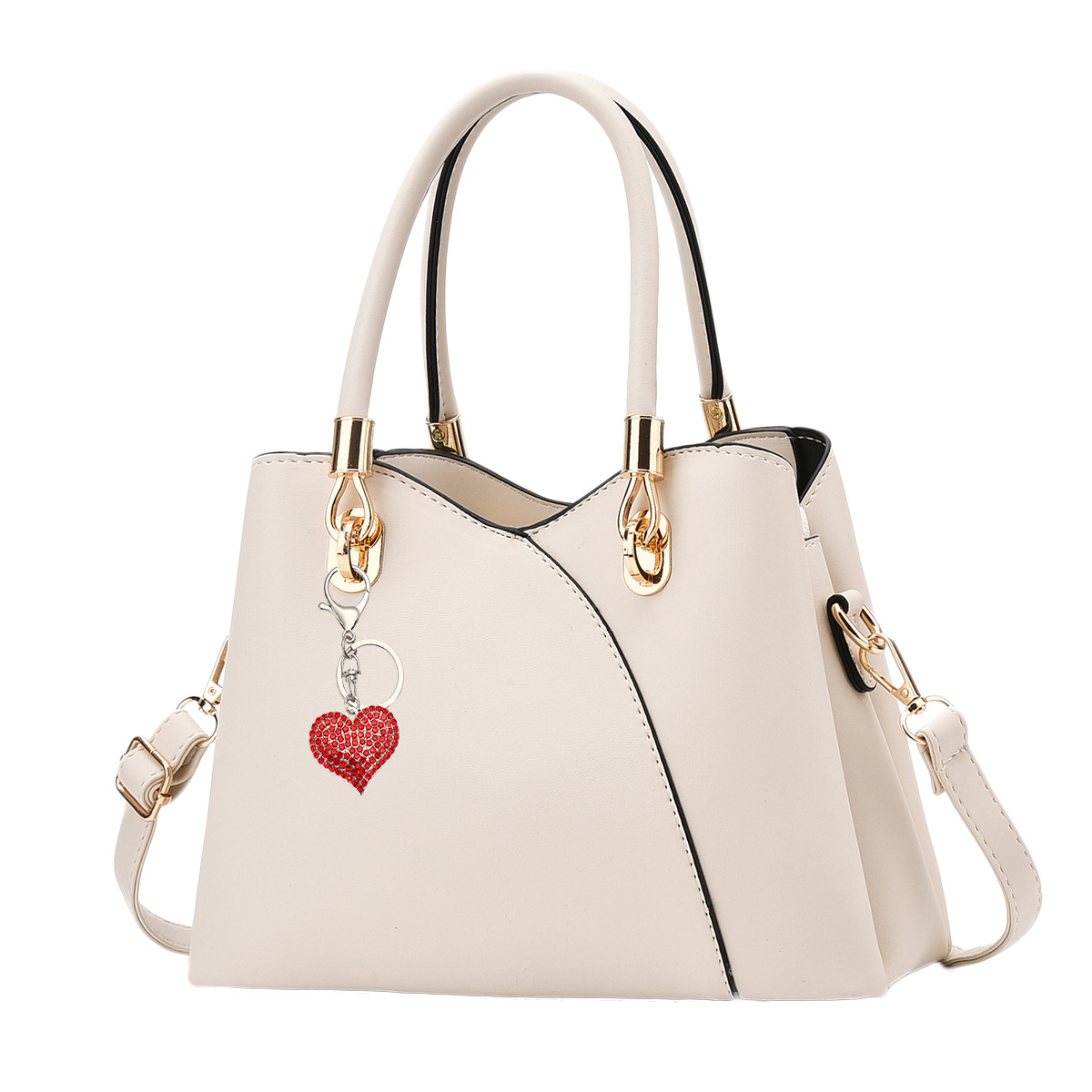 Transfronterizo nuevo diamante amor amor colgante moda universal hermoso pequeño regalo llavero bolso colgante personalizado