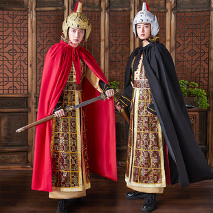 Ancient Samurai General General Officer War Armor Marshal Yue Fei War Robe Movie Props Male Costume Costume