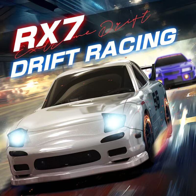 Cross-Border 1:24 New Rx7 Drift Rc Remote Control Car 2.4g Children's Four-Wheel Drive Flip Light Simulation Car Boy Toy Cross-Border 1:24 New Rx7 Drift Rc Remote Control Car 2.4g Children's Four-Wheel Drive Flip Light Simulation Car Boy Toy