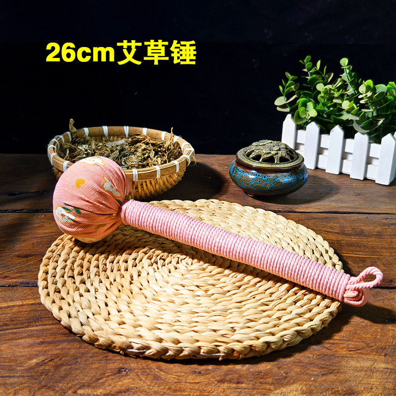 艾草ハンマーDIY素材 健康ハンマー製作 打撃ハンマー 経絡手動マッサージハンマー 艾草ハンマー 教師の日ギフト|undefined