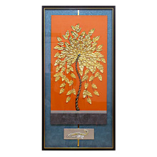 玄关装饰画现代轻奢工艺走廊挂画过道大气实物画手工制作厂家直销