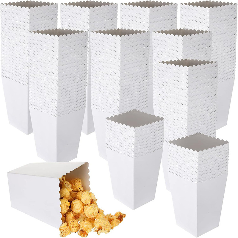 Cross-border Hot Popcorn Box Candy Box Graffiti DIY Creative Packaging Box Party Birthday Cinema Mall