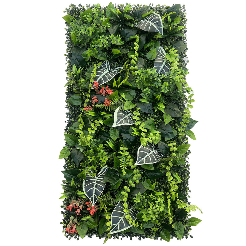 50×100cm人造仿真植物墙室内外墙面假绿植装饰婚庆展览门头阳台|undefined