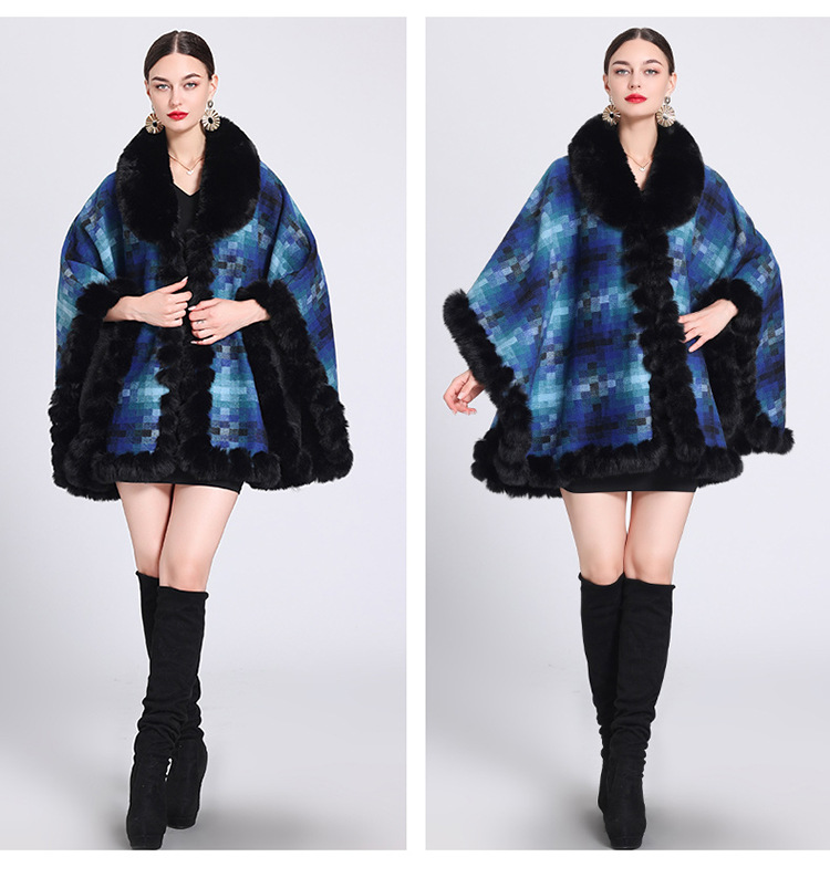 Women's sweater cardigan plus-size woolen coat_voghion.com