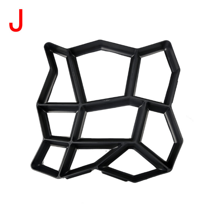 Venta caliente transfronteriza herramienta de modelado de piso de cemento baldosas de pavimentación de bricolaje molde de pavimento molde ventas directas de la fábrica