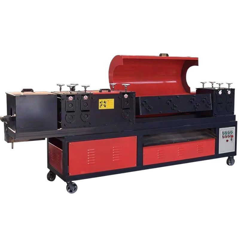 Станок для выпрямления стальных труб, машина для удаления ржавчины и покраски, универсальная машина для выпрямления строительных лесов, автоматическая машина для выпрямления стальных труб для теплиц