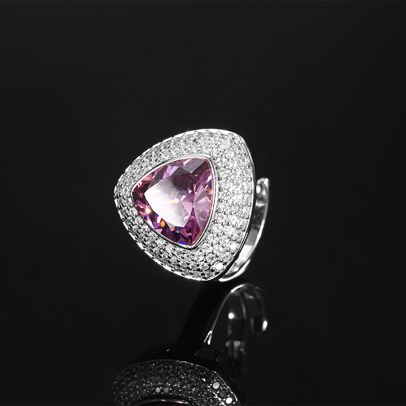 2024 nuevo Zhuang Shengsheng cobre chapado en oro simulación nido de pájaro cortado seco rosa fertilizante triángulo juego 17*17-12*12