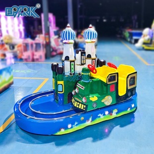 New Kidsren's Paradise Playground Arcade City Commercial Large Double Track Train Rotating Game Machine