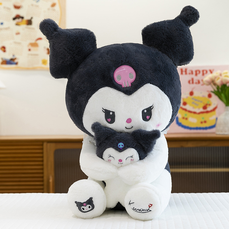 新しい母子シリーズ KT 猫クロミメロディーぬいぐるみかわいい人形漫画ギフトインターネット有名人ホットスタイル|undefined