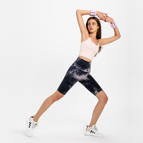 Diqian New Product Contrasting Color Simple Yoga Vest Fashionable and Versatile Outerwear Casual Fitness Sports Bra for Women