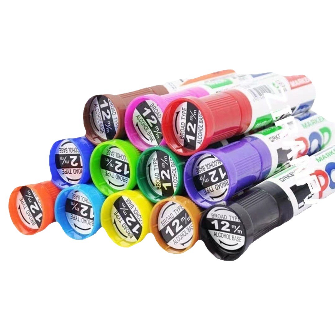 6/12/20/30mm qike color pintura marcador aceitoso supermercado farmacia POP pluma de publicidad pluma de cartel pintada a mano