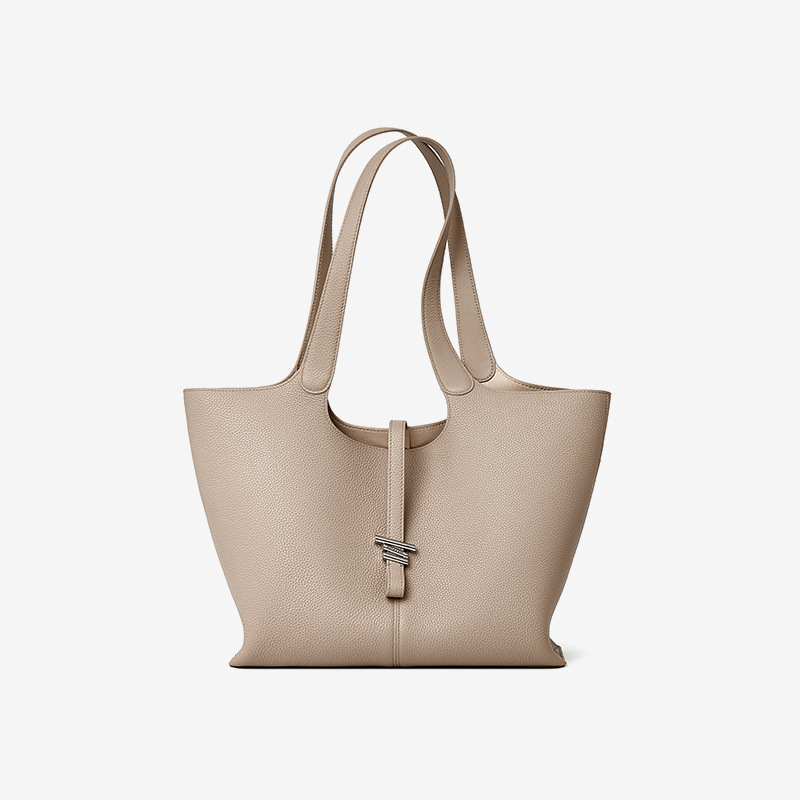 2026 Spring/Summer New Wind Bell Tote Bag For Women, Large Capacity Commuter Shoulder Bag, Market Bag, Fashionable Underarm Bucket Bag - Thumbnail 7