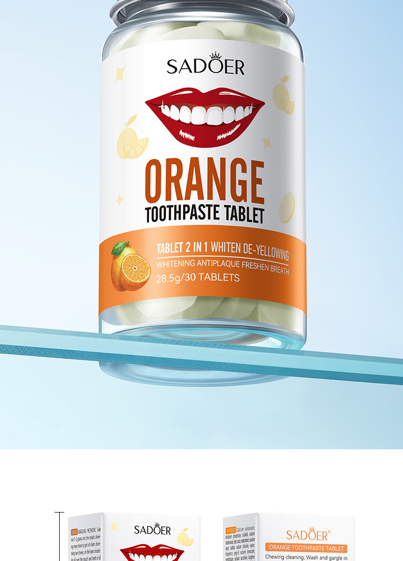 55g Weight Oral Care Products, Solid Toothpaste Personal Care Type Plastic Material Tooth stain removal Function Vocabulary Words/Name, Fruit, teeth Pattern Modern Style Style Oral Care Products Solid Toothpaste Tooth Stain Removal Vocabulary Words/Name Fruit Teeth Personal Care Bath & Shower 28