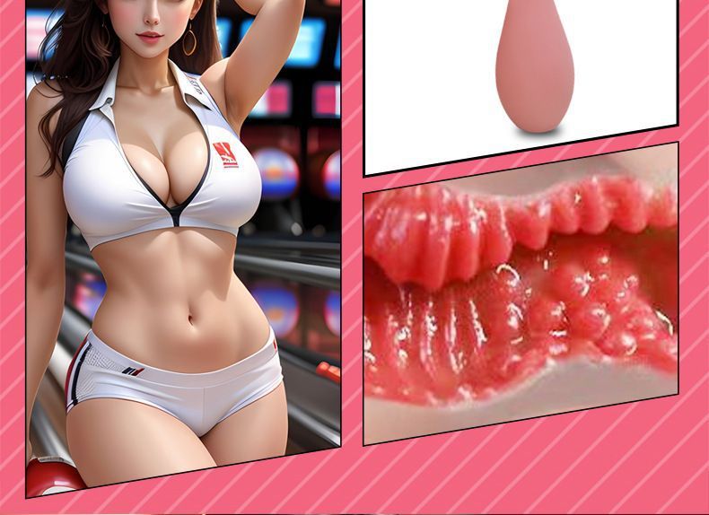 Bowling Ball-Shaped Manual Male Masturbator, Portable Discreet Design with Black Box Packaging — detail image 4