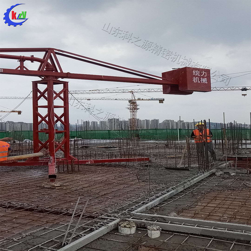 混凝土浇注手动布料机小型塔式混凝土输送机墙体浇注布料机械设备