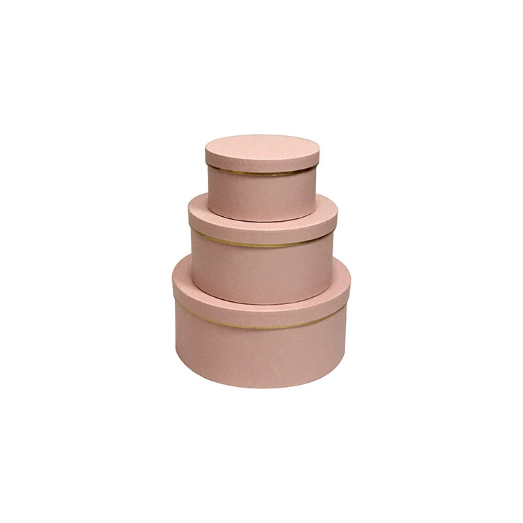 Regalos de San Valentín Love Horse Orange Caja de embalaje de regalo del mismo estilo Macarons redondos Color sólido Bronceado Flor de abrazo Cubo