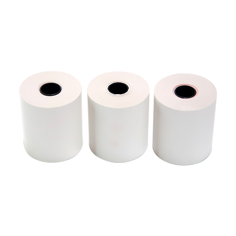 Papel de caja registradora térmica 57x50 papel de recibo de supermercado 48g Meituan papel de impresión para llevar papel de recibo de película 5750 caja completa