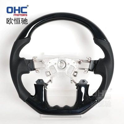 Suitable for Nissan 12-18 Patrol Car Steering Wheel Modification and Upgrade Spray Black Elegant Off-Road Suv Steering Wheel