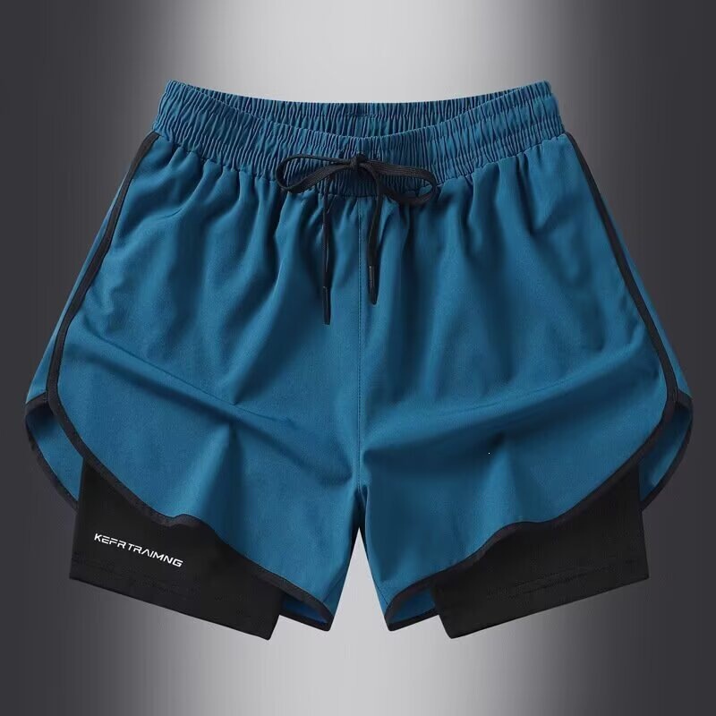 New Mizuno Quick-Dry Sports Shorts for Men, Summer Ice Silk Stretch Three-Quarter Pants, Fitness Marathon Training Pants New Mizuno Quick-Dry Sports Shorts for Men, Summer Ice Silk Stretch Three-Quarter Pants, Fitness Marathon Training Pants
