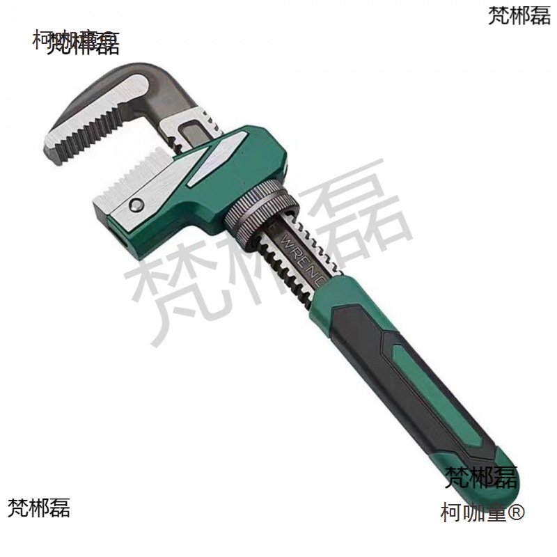 F型快速管钳扳手万能家用大口径水暖管拆卸扳子手动管子钳麦太保