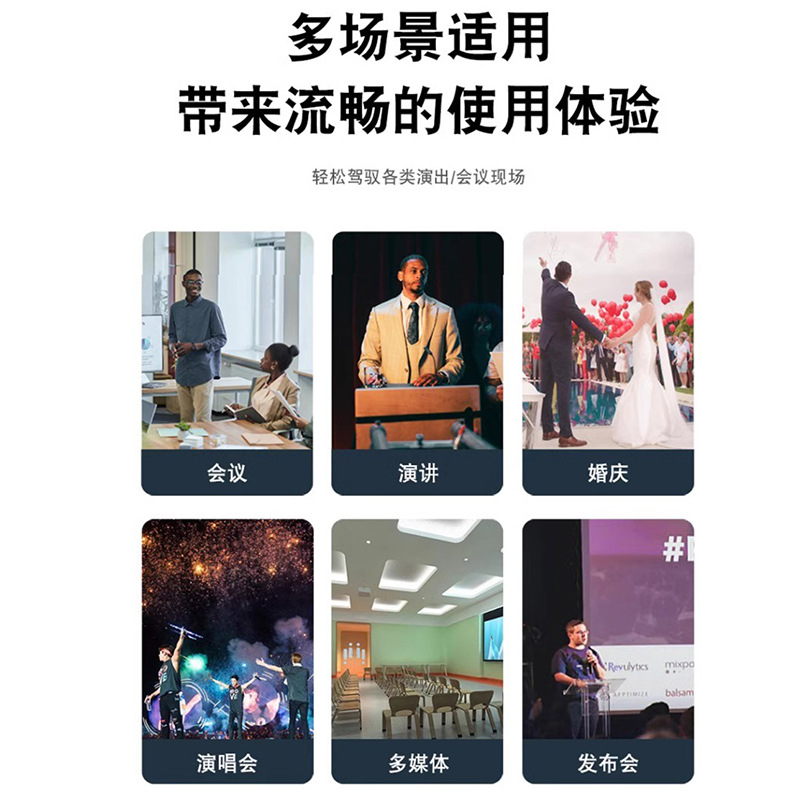 무선 마이크 일대일 2 전문 컨퍼런스 무대 KTV 스페셜 패밀리 웨딩 U-섹션 안티 하울링 마이크