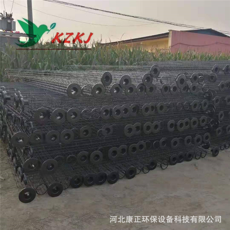 圆袋型除尘骨架 133*7000规格袋笼 插接式骨架信封式袋笼镀锌骨架