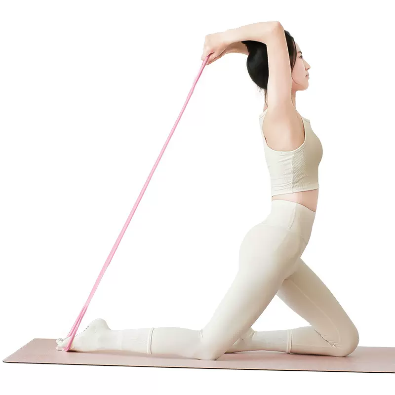 8字拉力器开肩美背健身练背神器家用八字绳扩胸瑜伽弹力带定制批