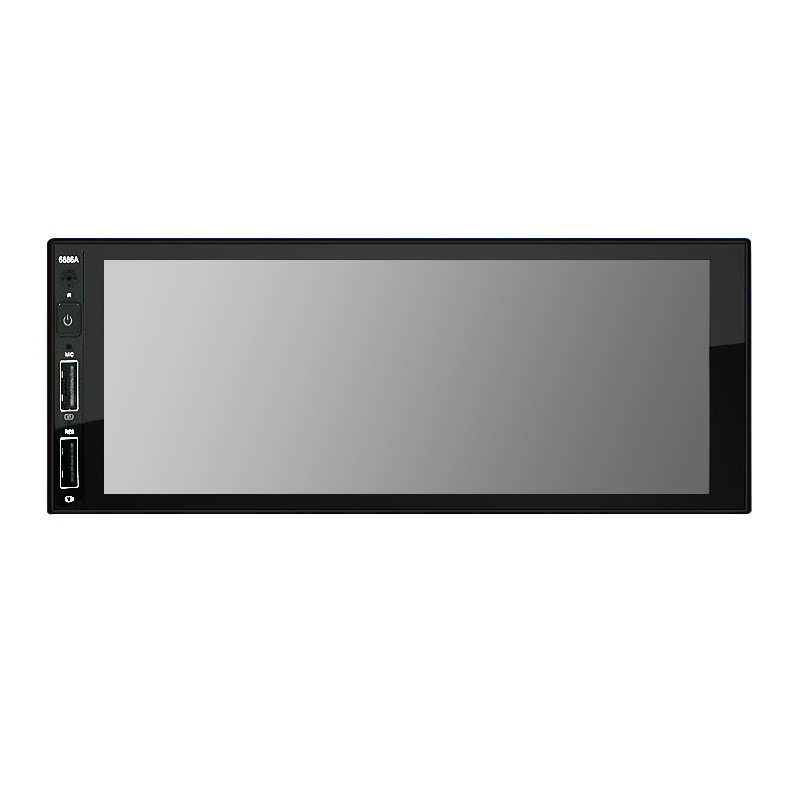 Cross-Border 6.86inch Single-Core Mp5 Player with Wired/Wireless Carplay Car Player for Car Central Control