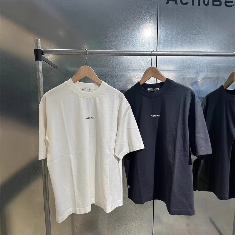 Signature! Classic Logo Small Label 1996 Unisex Round Neck Pullover Loose Casual Short-Sleeve T-Shirt
